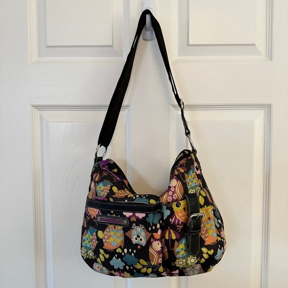 Lily Bloom Bags Lily Bloom Owl Crossbodyshoulder Convertible Bag In